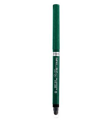 L&amp;rsquo;Oreal Infallible Grip 36h Gel Automatic Eyeliner, Semi Permanent Emerald Green