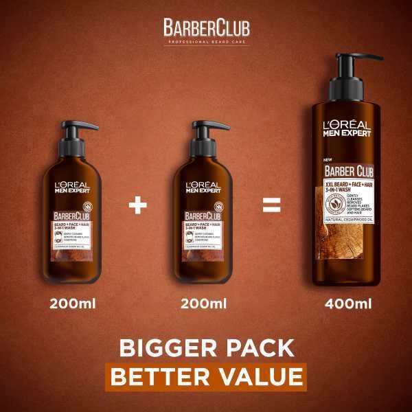 L&amp;rsquo;Oreal Men Expert Barber Club Beard Face Wash 200ml