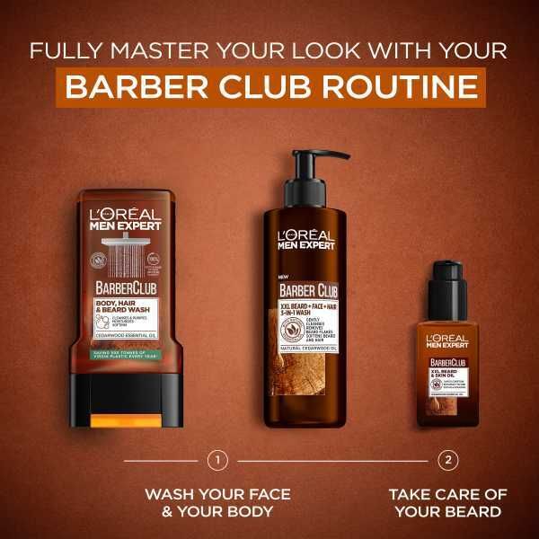 L&amp;rsquo;Oreal Men Expert Barber Club Beard Face Wash 200ml