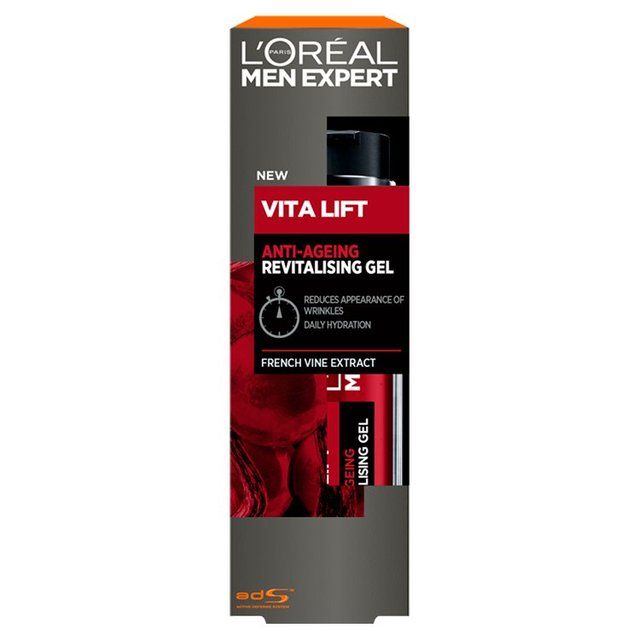 L'Oreal Men Expert Vita Lift Anti Wrinkle &amp;amp; Hydrating Gel Moisturiser   50ml