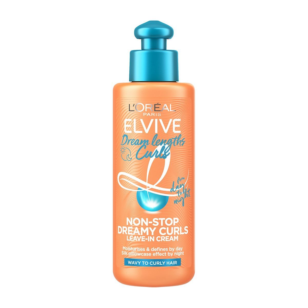 L'Oreal Paris Elvive Dream Lengths Curls Leave-In Cream for Wavy to Curly Hair 200ml