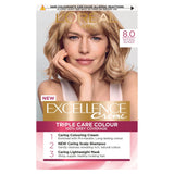 L'Oreal Paris Excellence Permanent Hair Dye Natural Blonde 8