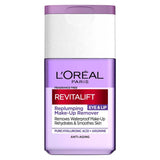L&amp;rsquo;Oreal Paris Hyaluronic Acid Make-Up Remover, Revitalift Filler, Removes Make-Up And Visibly replumps&amp;ndash; 125ml