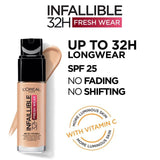 L'Oreal Paris Infallible 24hr Freshwear Liquid Foundation 330 Hazelnut