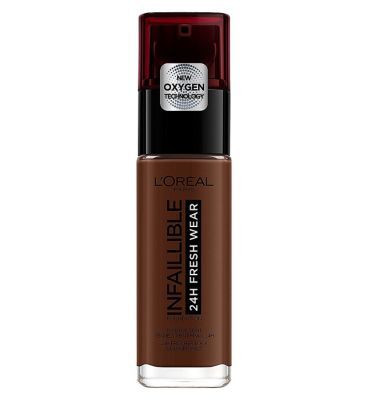 L&amp;rsquo;Oreal Paris Infallible 32H Freshwear Foundation 390 ebony
