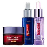 L&amp;rsquo;Oreal Paris Retinol + Hyaluronic Acid Hydrate, Correct And Protect Bundle