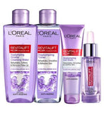 L&amp;rsquo;Oreal Paris Revitalift Filler Hyaluronic Acid Evening Skincare Routine Bundle