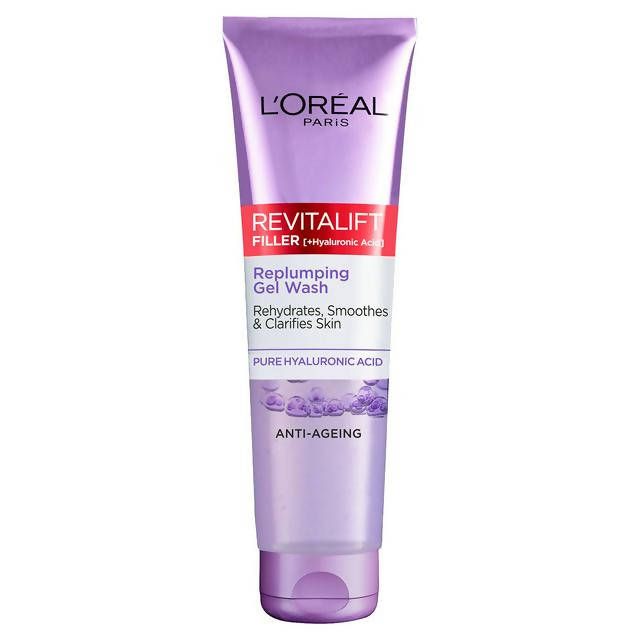 L'Oreal Paris Revitalift Filler [&amp;amp; Hyaluronic Acid] Gel Face Wash Cleanser