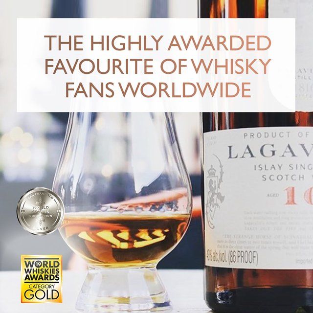 Lagavulin 16 Year Old Single Malt Scotch Whisky   70cl