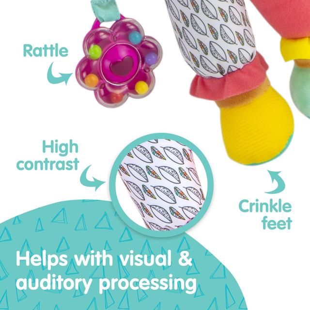 Lamaze My Friend Jasmine Doll Clip n Go