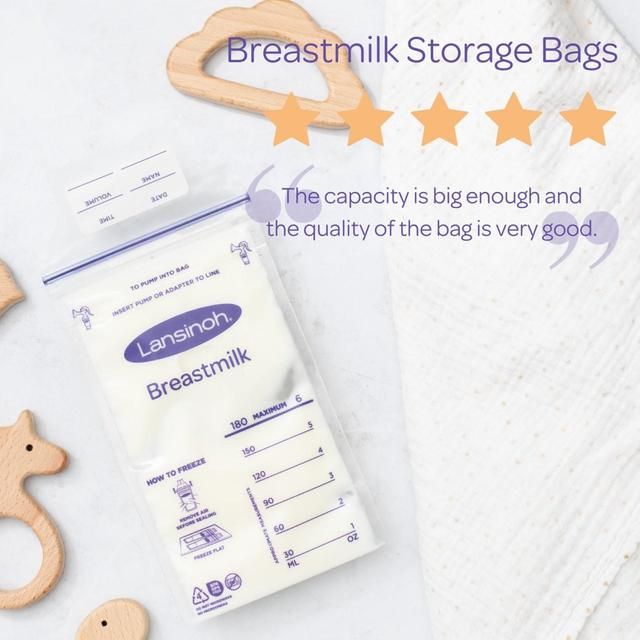 Lansinoh Breastmilk Storage Bags   50 per pack