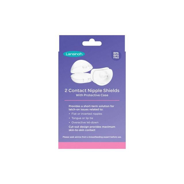 Lansinoh Contact Nipple Shields Medium 20mm   2 per pack