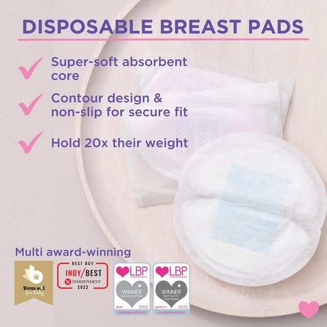 Lansinoh Disposable Nursing Breast Pads   60 per pack