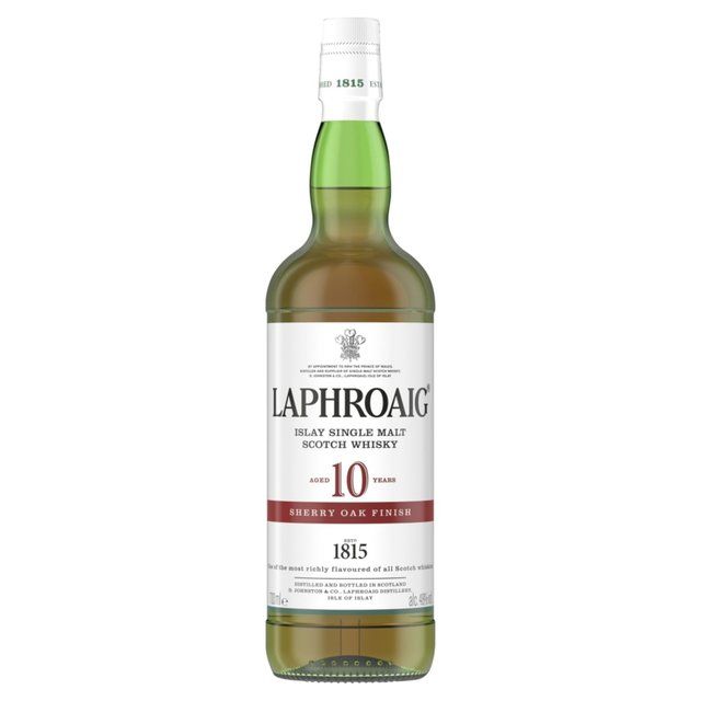 Laphroaig 10 Year Old Sherry Oak Single Malt Whisky   70cl
