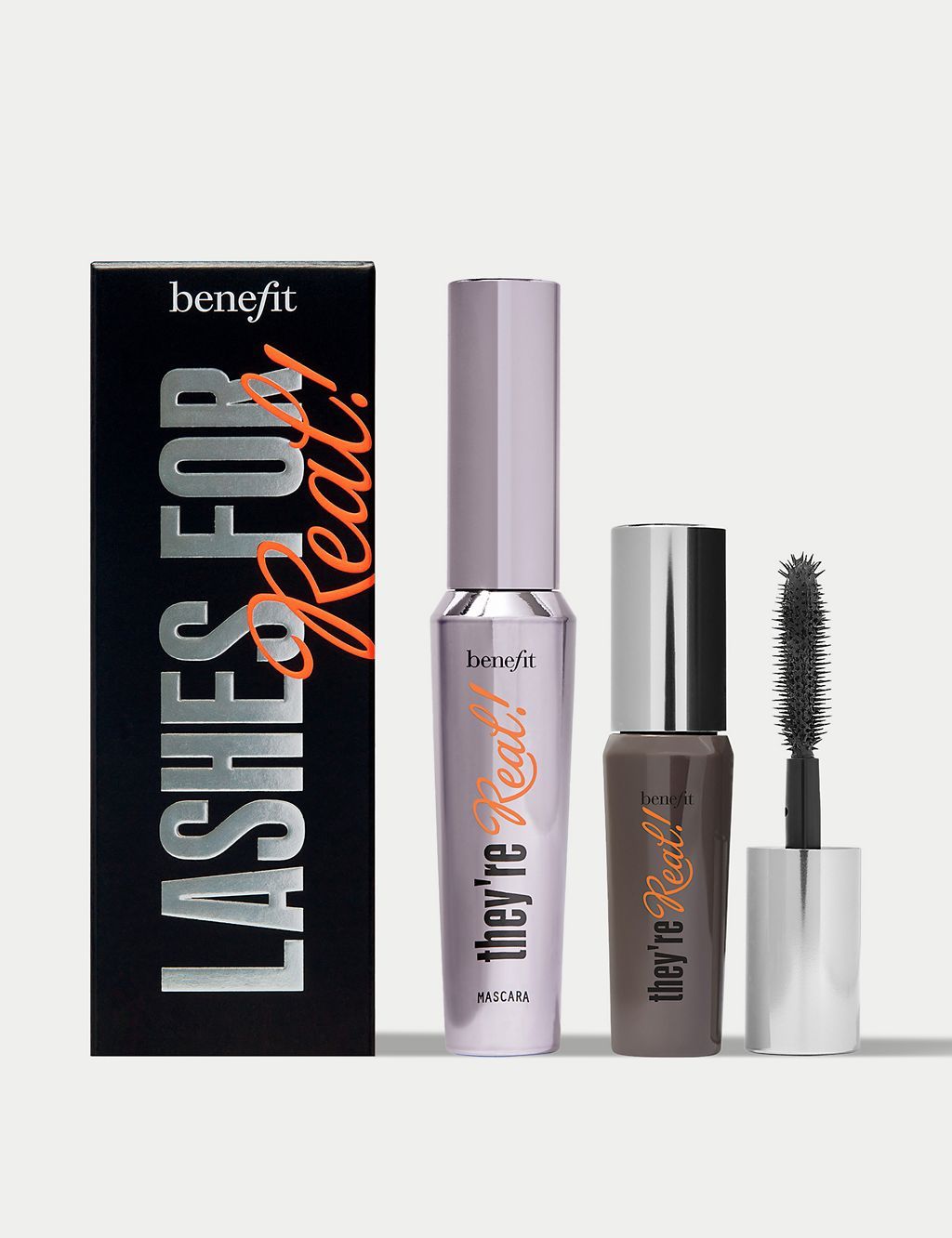Lashes for Real! They&amp;rsquo;re Real Mascara Booster Set worth &amp;pound;42 12.5g