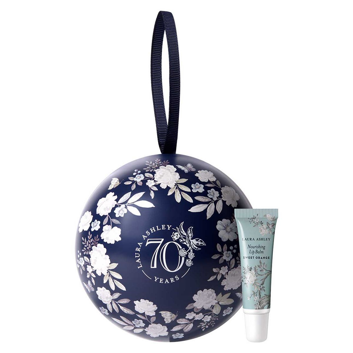 Laura Ashley 70th Anniversary Edition Decorative Bauble &amp;amp; Lip Balm