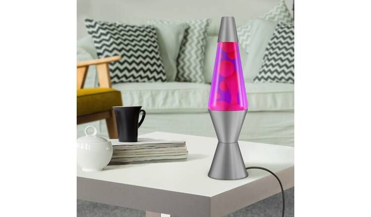 Lava 14.5in Fuchsia Mirage Lamp - Pink &amp;amp; Violet