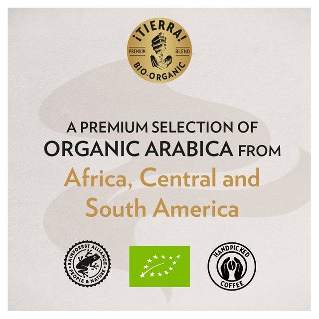 Lavazza Tierra Organic Ground Coffee   180g