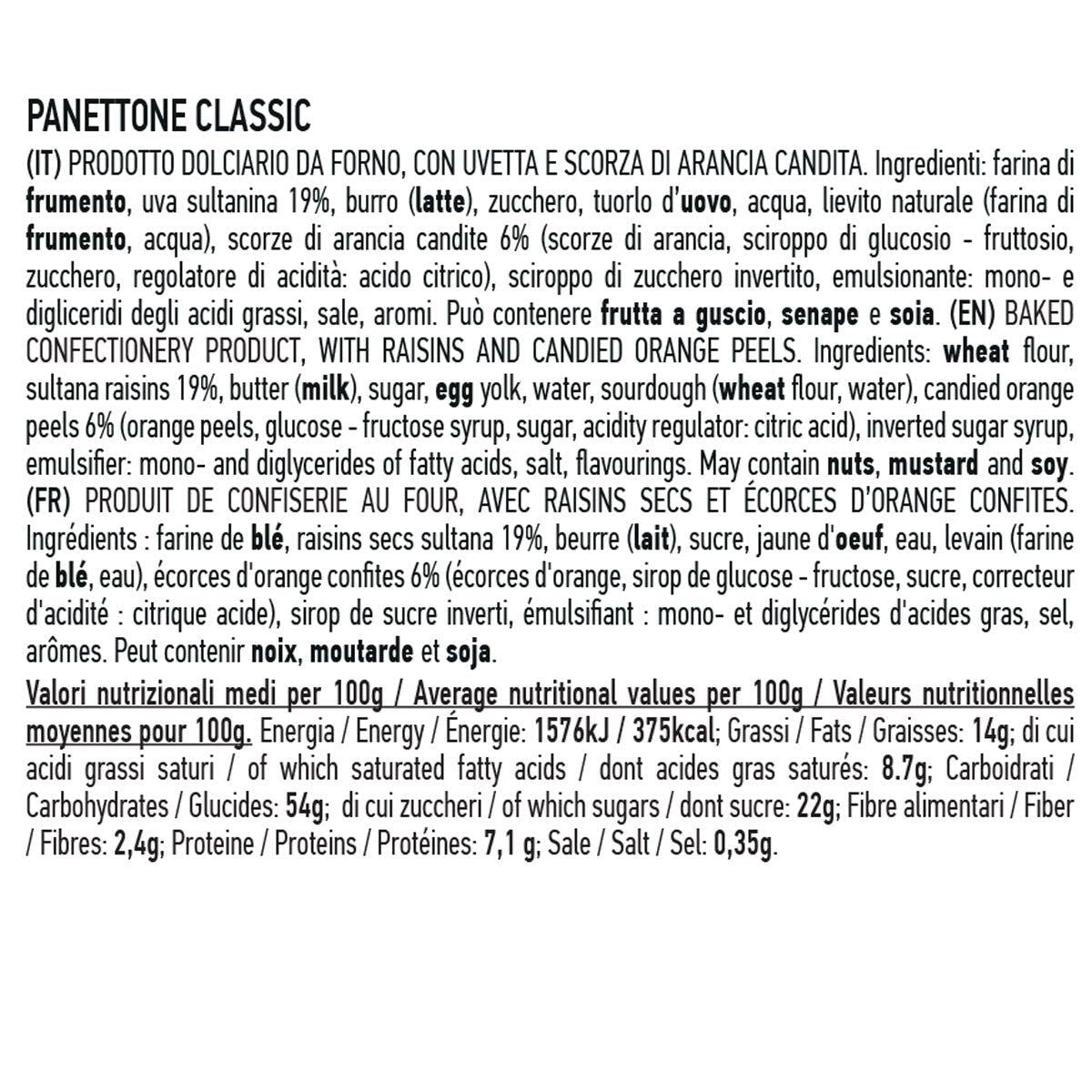 Lazzaroni Chiostro Di Saronno Assorted Mini Panettone, 500g (5 Pack) x 240 Units (Pallet Deal)