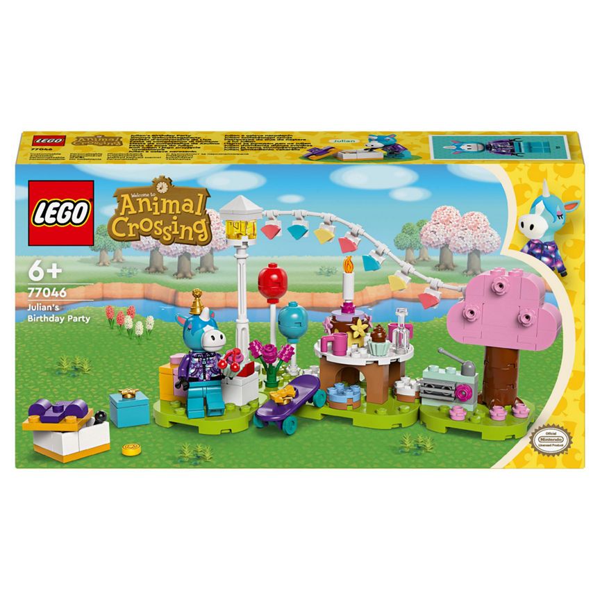 LEGO Animal Crossing Julian&amp;rsquo;s Birthday Party 77046