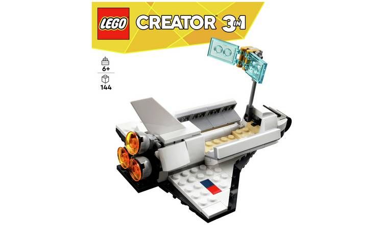 LEGO Creator 3 in 1 Space Shuttle &amp;amp; Spaceship Toys 31134