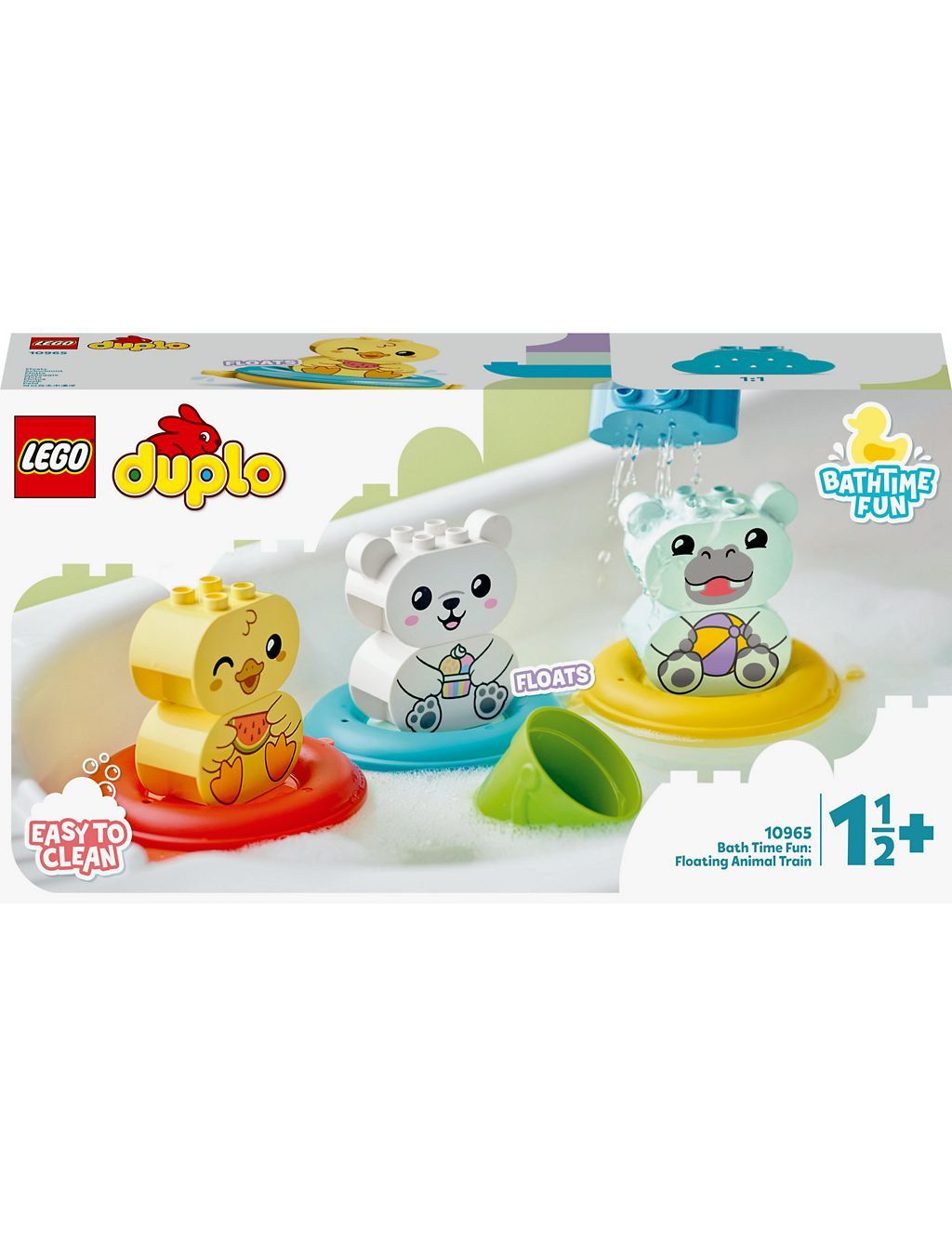 LEGO&amp;reg; DUPLO&amp;reg; My First Bath Time Fun: Floating Animal Train 10965 (18 Mths)