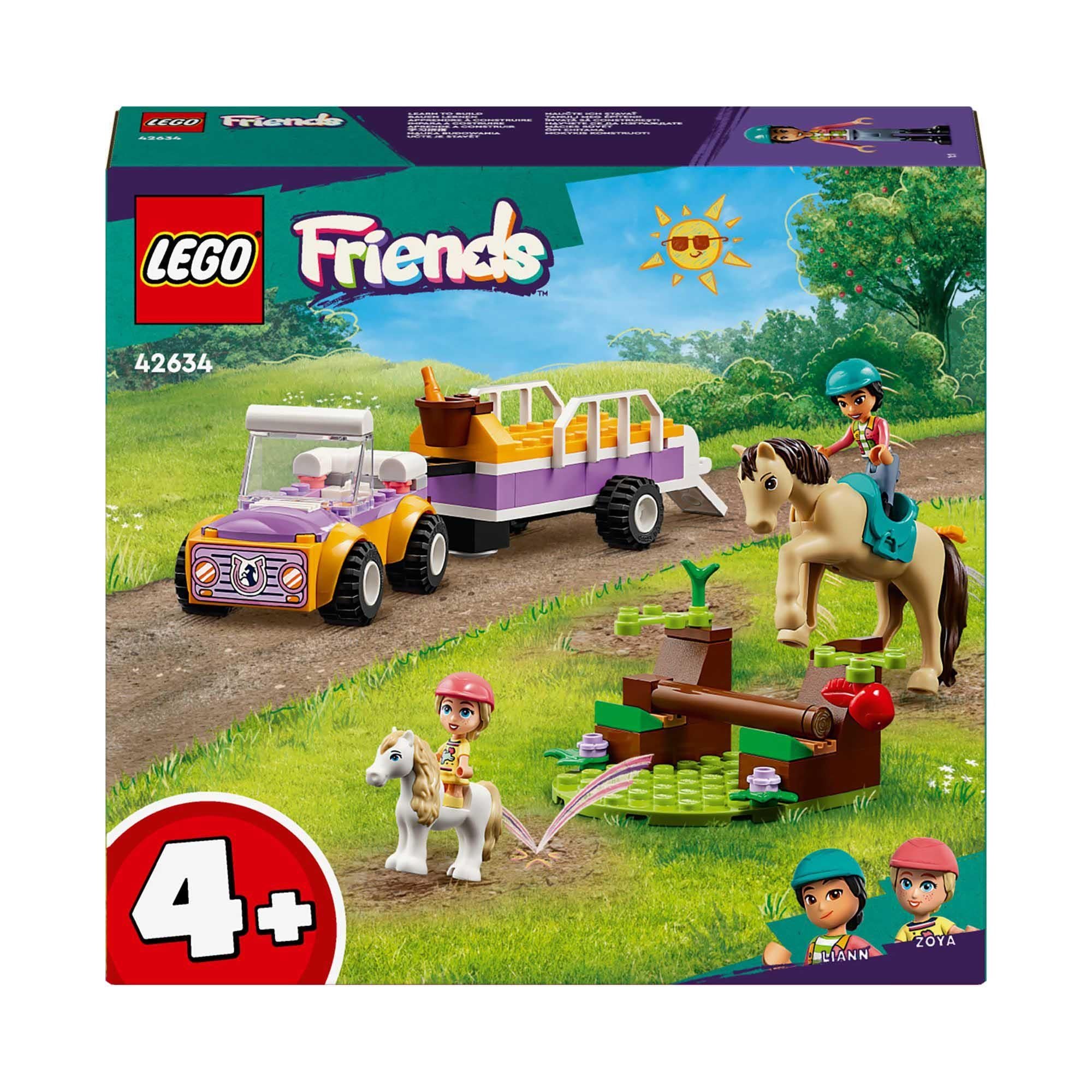 LEGO Friends Horse &amp;amp; Pony Trailer Animal Toys Set 42634