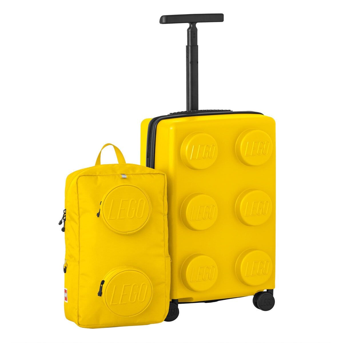LEGO Hardside Carry On &amp;amp; Backpack Luggage Set in 2 Colours