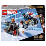 LEGO Super Heroes Black Widow &amp;amp; Captain America Motorcycle 76260 6+