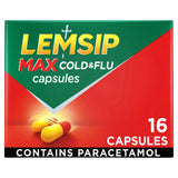 Lemsip Max Cold &amp;amp; Flu Capsules x16
