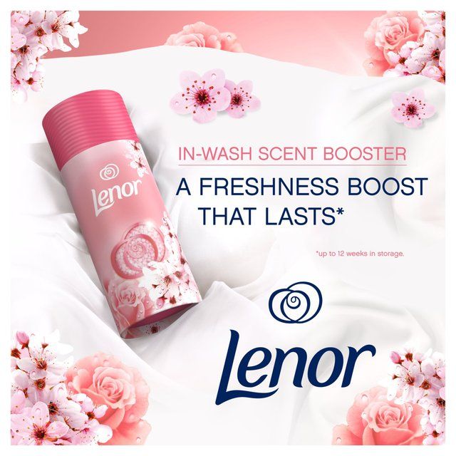 Lenor Cherry Blossom &amp;amp; Rose Water In-Wash Scent Booster Beads   176g