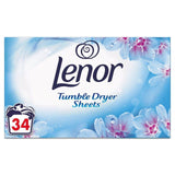 Lenor Fabric Tumble Dryer Sheets Spring Awakening   34 per pack