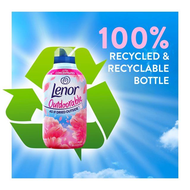 Lenor Outdoorable Fabric Conditioner Pink Blossom   770ml