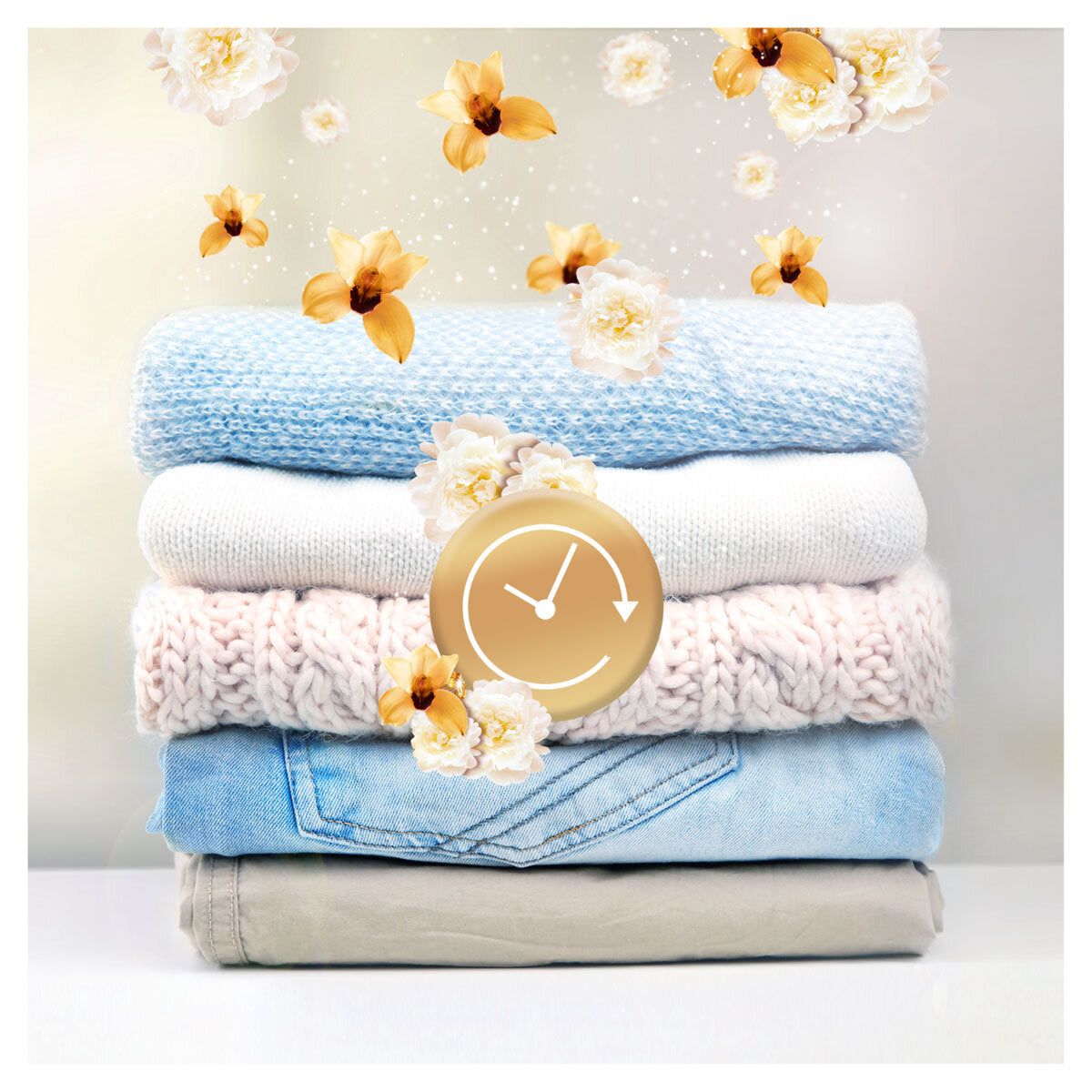 Lenor Unstoppables Gold Orchid In-Wash Fresh Scent Booster, 570g