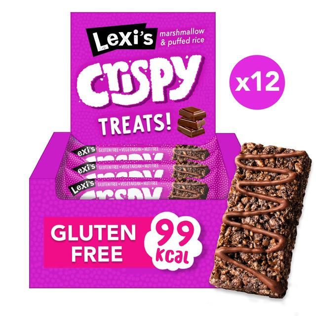 Lexi's Crispy Treat - Triple Choc Delight Multipack   12 x 25g