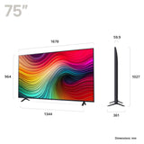 LG 75NANO82T6B 75 Inch NANO 4K Ultra HD Smart TV