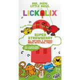 Lickalix &amp;amp; Mr Men Organic Super Strawberry Ice Lollies   3 x 75g