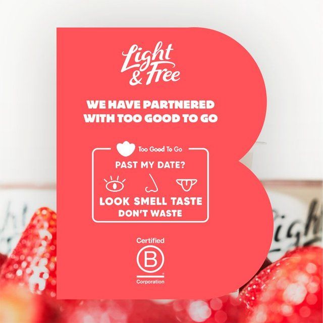 Light &amp;amp; Free Cherry Greek Style 0% Added Sugar Fat Free Yoghurt   4 x 115g