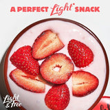Light &amp;amp; Free Strawberry Greek Style 0% Added Sugar Fat Free Yoghurt   4 x 115g