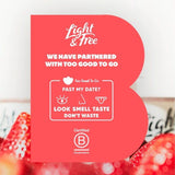 Light &amp;amp; Free Strawberry Greek Style 0% Added Sugar Fat Free Yoghurt   4 x 115g