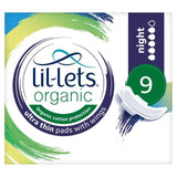 Lil-lets Organic Pads Night   9 per pack