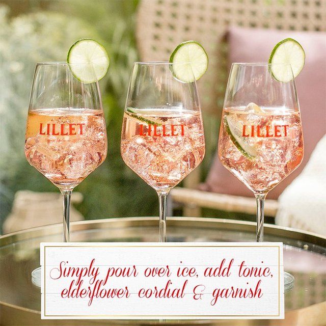 Lillet Rose Wine-Based Aperitif   75cl