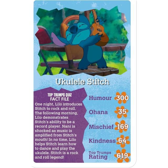 Lilo &amp;amp; Stitch Top Trumps Card Game