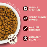 Lily's Kitchen Cat Chicken &amp;amp; White Fish Dry Kitten Food   800g