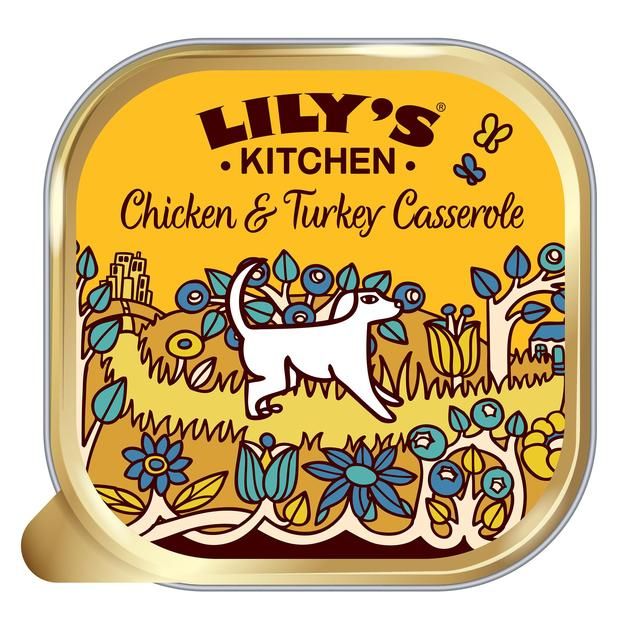 Lily's Kitchen Chicken &amp;amp; Turkey Casserole for Dogs   150g