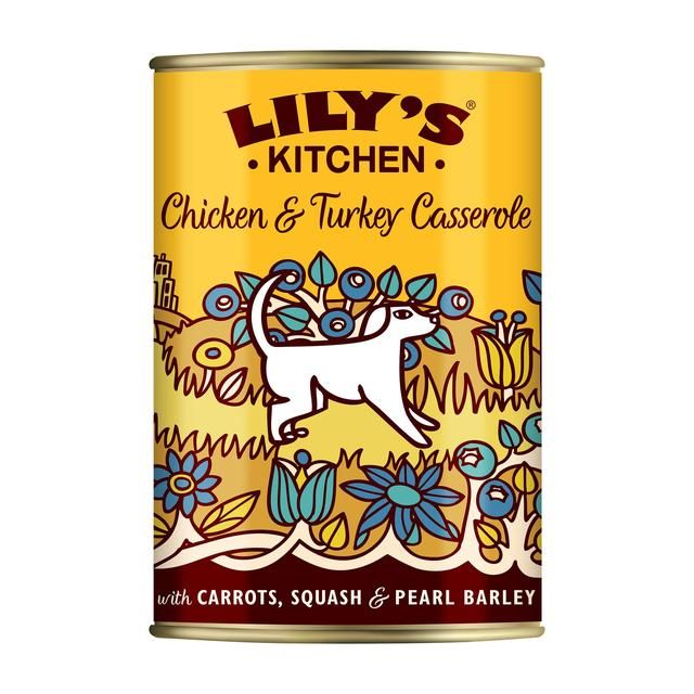 Lily's Kitchen Chicken &amp;amp; Turkey Casserole for Dogs   400g