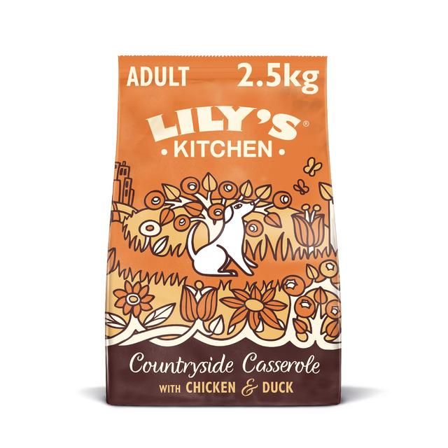 Lily's Kitchen Dog Chicken &amp;amp; Duck Countryside Casserole Adult Dry Food   2.5kg