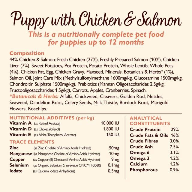 Lily's Kitchen Dog Chicken &amp;amp; Salmon Puppy Recipe Dry Food   1kg