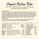 Lily's Kitchen Dog Organic Chicken Bake Adult Dry Food   1kg