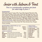 Lily's Kitchen Dog Turkey &amp;amp; Trout Senior Recipe Dry Food   1kg